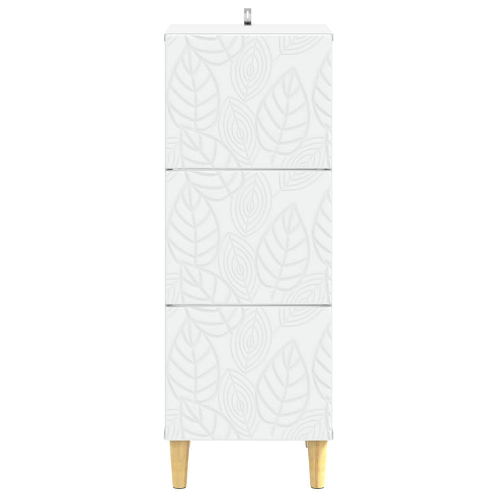 Dulap cu sertare Alb 33 x 34,5 x 90 cm Lemn prelucrat WALTI