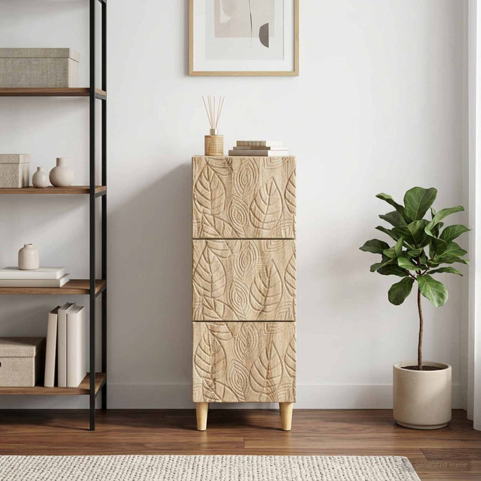 Dulap cu sertare Stejar Sonoma 33 x 34,5 x 90 cm Lemn prelucrat - WALTI WALTI