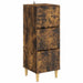 Dulap cu sertare Stejar fumuriu 33 x 34,5 x 90 cm - WALTI WALTI