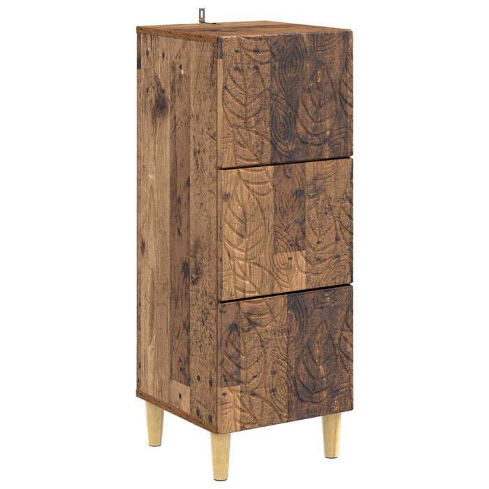 Dulap cu sertare Lemn vechi 33 x 34,5 x 90 cm Lemn prelucrat WALTI