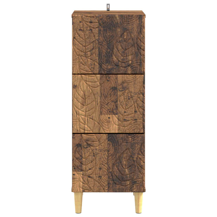 Dulap cu sertare Lemn vechi 33 x 34,5 x 90 cm Lemn prelucrat WALTI
