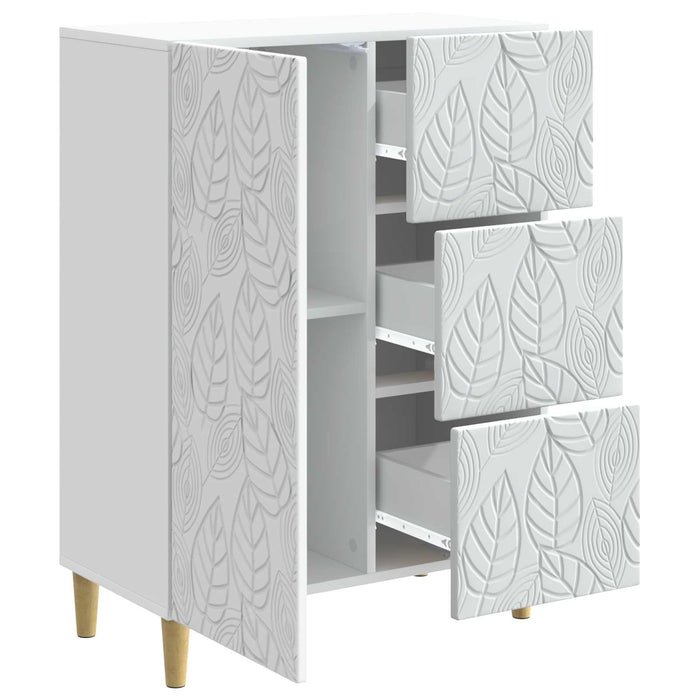 Bufet Alb 66 x 34,5 x 90 cm Lemn prelucrat - WALTI WALTI