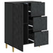 Bufet Negru 66 x 34,5 x 90 cm Lemn prelucrat - WALTI WALTI