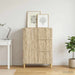 Bufet Stejar Sonoma 66 x 34,5 x 90 cm Lemn prelucrat - WALTI WALTI