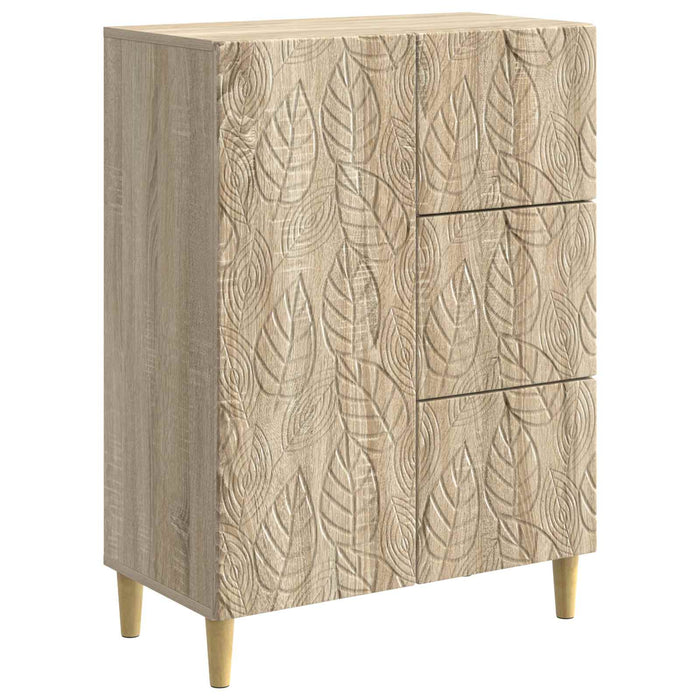 Bufet Stejar Sonoma 66 x 34,5 x 90 cm Lemn prelucrat - WALTI WALTI