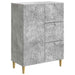 Bufet Gri Beton 66 x 34,5 x 90 cm Lemn prelucrat - WALTI WALTI