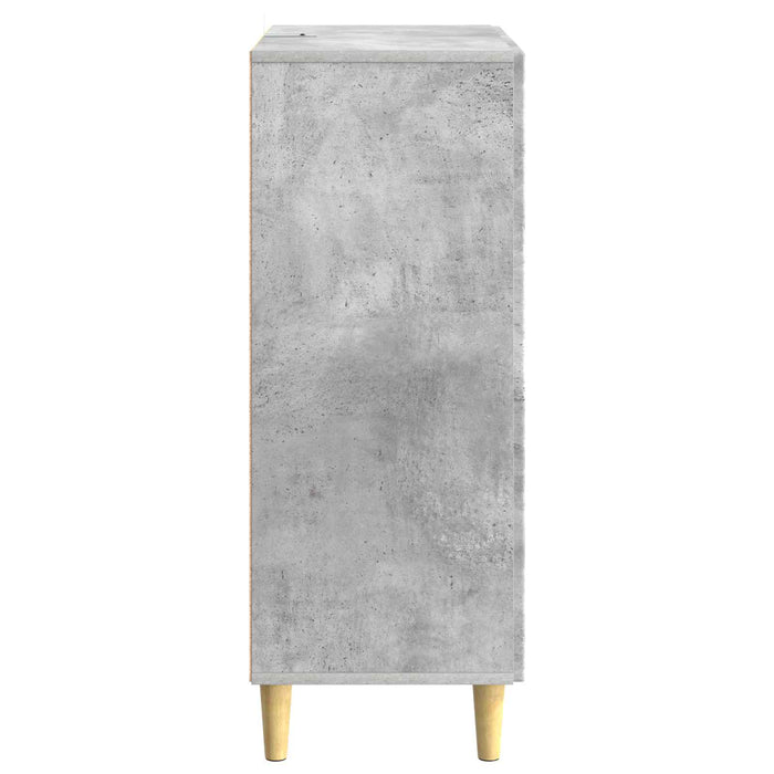 Bufet Gri Beton 66 x 34,5 x 90 cm Lemn prelucrat - WALTI WALTI