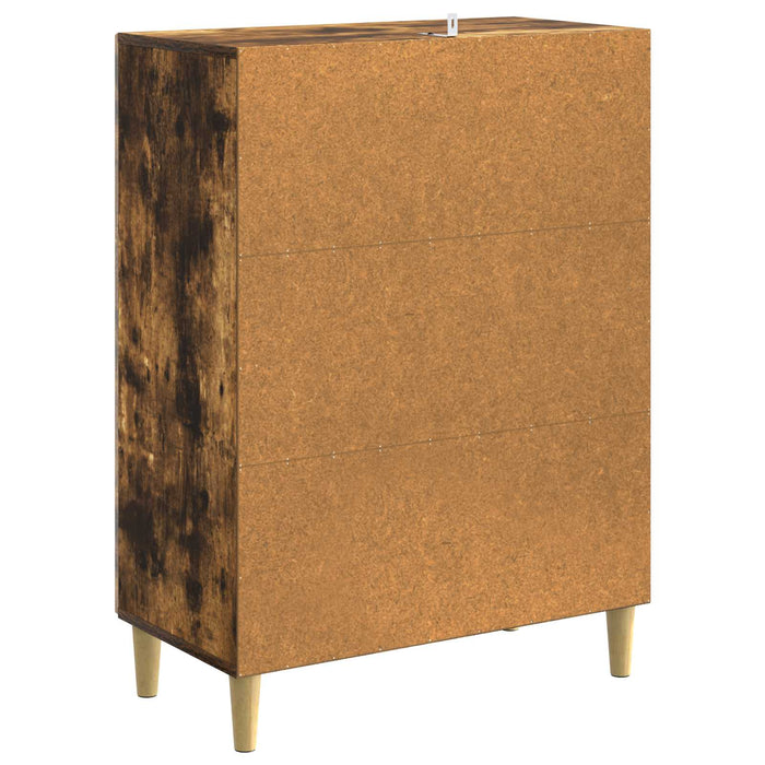 Bufet Stejar fumuriu 66 x 34,5 x 90 cm Lemn prelucrat - WALTI WALTI