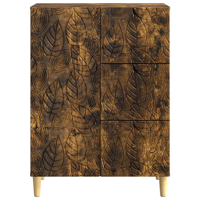 Bufet Stejar fumuriu 66 x 34,5 x 90 cm Lemn prelucrat - WALTI WALTI