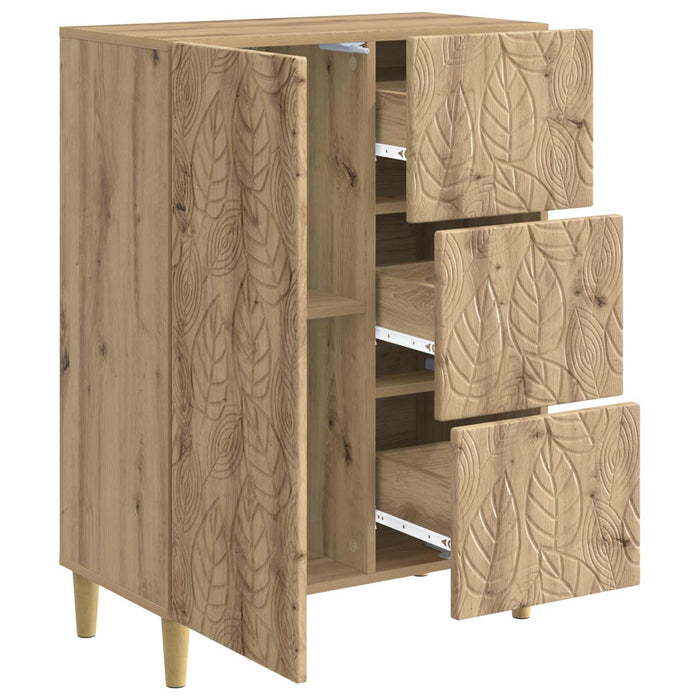 Bufet Stejar Artizanal 66 x 34,5 x 90 cm Lemn prelucrat - WALTI WALTI