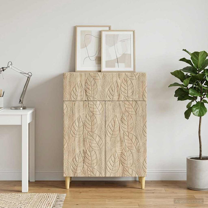Bufet Stejar Sonoma 66 x 34,5 x 90 cm Lemn prelucrat - WALTI WALTI