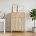 Bufet Stejar Sonoma 66 x 34,5 x 90 cm Lemn prelucrat - WALTI WALTI