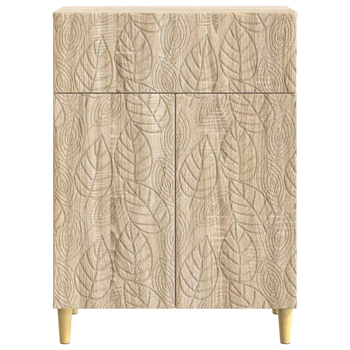 Bufet Stejar Sonoma 66 x 34,5 x 90 cm Lemn prelucrat - WALTI WALTI