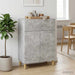 Bufet Gri Beton 66 x 34,5 x 90 cm Lemn prelucrat - WALTI WALTI