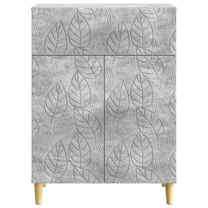 Bufet Gri Beton 66 x 34,5 x 90 cm Lemn prelucrat - WALTI WALTI
