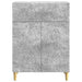 Bufet Gri Beton 66 x 34,5 x 90 cm Lemn prelucrat - WALTI WALTI
