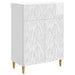 Bufet Alb foarte lucios 66 x 34,5 x 90 cm Lemn prelucrat - WALTI WALTI