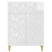 Bufet Alb foarte lucios 66 x 34,5 x 90 cm Lemn prelucrat - WALTI WALTI