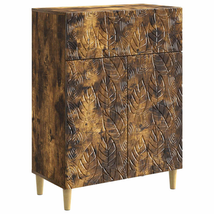 Bufet Stejar fumuriu 66 x 34,5 x 90 cm Lemn prelucrat - WALTI WALTI