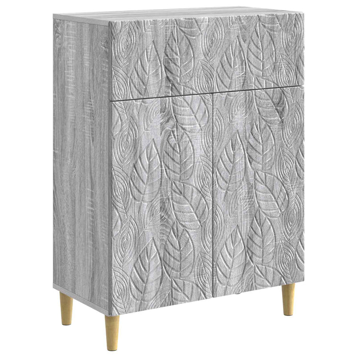 Bufet Sonoma gri 66 x 34,5 x 90 cm Lemn prelucrat - WALTI WALTI