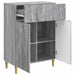 Bufet Sonoma gri 66 x 34,5 x 90 cm Lemn prelucrat - WALTI WALTI