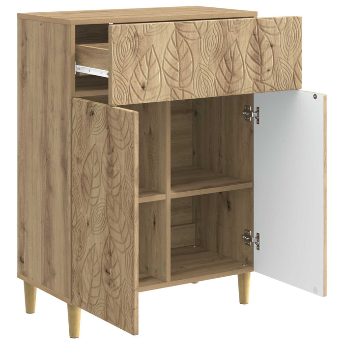Bufet Stejar Artizanal 66 x 34,5 x 90 cm Lemn prelucrat - WALTI WALTI