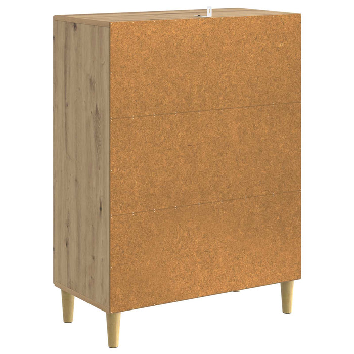 Bufet Stejar Artizanal 66 x 34,5 x 90 cm Lemn prelucrat - WALTI WALTI