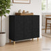 Bufet Negru 89 x 34,5 x 80 cm Lemn prelucrat - WALTI WALTI