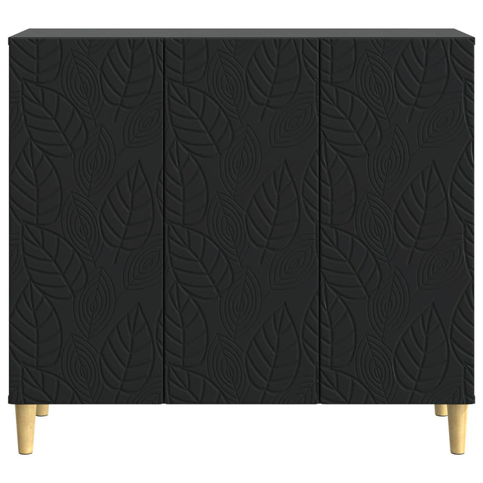 Bufet Negru 89 x 34,5 x 80 cm Lemn prelucrat - WALTI WALTI