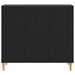 Bufet Negru 89 x 34,5 x 80 cm Lemn prelucrat - WALTI WALTI