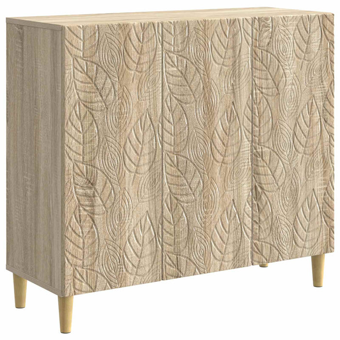 Bufet Stejar Sonoma 89 x 34,5 x 80 cm Lemn prelucrat - WALTI WALTI