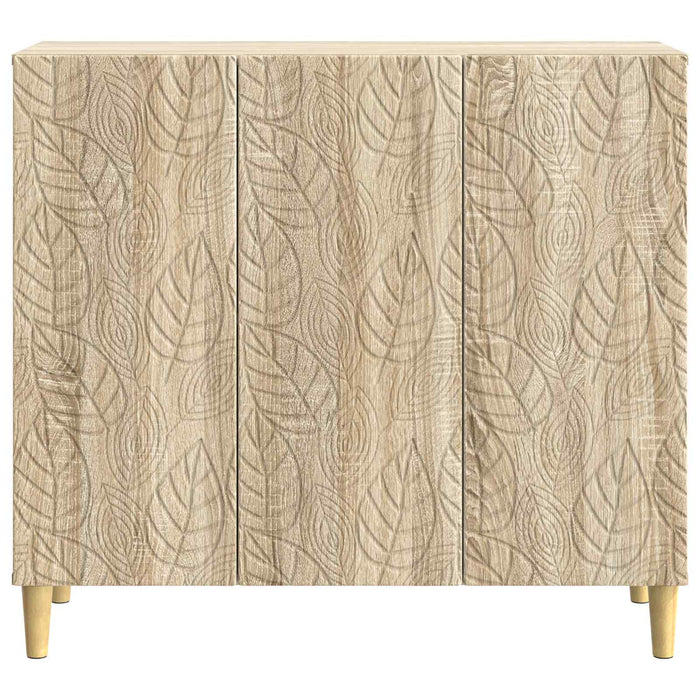 Bufet Stejar Sonoma 89 x 34,5 x 80 cm Lemn prelucrat - WALTI WALTI