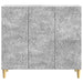 Bufet Gri Beton 89 x 34,5 x 80 cm Lemn prelucrat - WALTI WALTI