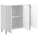 Bufet Alb foarte lucios 89 x 34,5 x 80 cm Lemn prelucrat - WALTI WALTI