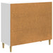 Bufet Alb foarte lucios 89 x 34,5 x 80 cm Lemn prelucrat - WALTI WALTI