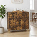 Bufet Stejar fumuriu 89 x 34,5 x 80 cm Lemn prelucrat - WALTI WALTI