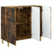 Bufet Stejar fumuriu 89 x 34,5 x 80 cm Lemn prelucrat - WALTI WALTI