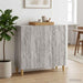 Bufet Sonoma gri 89 x 34,5 x 80 cm Lemn prelucrat - WALTI WALTI