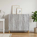Bufet Sonoma gri 89 x 34,5 x 80 cm Lemn prelucrat - WALTI WALTI