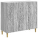 Bufet Sonoma gri 89 x 34,5 x 80 cm Lemn prelucrat - WALTI WALTI