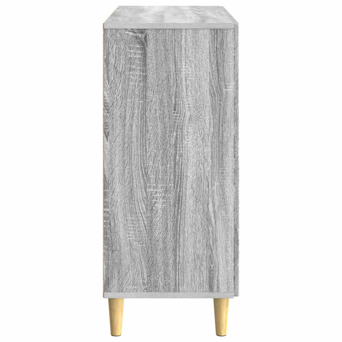 Bufet Sonoma gri 89 x 34,5 x 80 cm Lemn prelucrat - WALTI WALTI