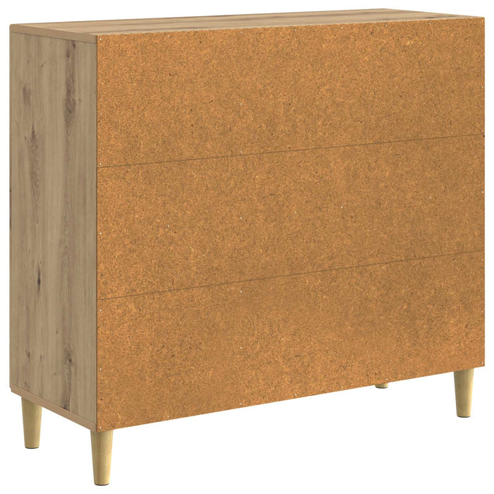 Bufet Stejar Artizanal 89 x 34,5 x 80 cm Lemn prelucrat - WALTI WALTI
