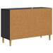Bufet Negru 89 x 34,5 x 60 cm Lemn prelucrat - WALTI WALTI