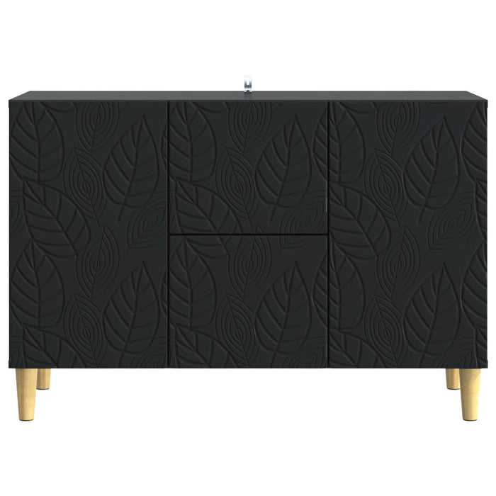Bufet Negru 89 x 34,5 x 60 cm Lemn prelucrat - WALTI WALTI