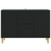 Bufet Negru 89 x 34,5 x 60 cm Lemn prelucrat - WALTI WALTI