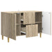Bufet Stejar Sonoma 89 x 34,5 x 60 cm Lemn prelucrat - WALTI WALTI