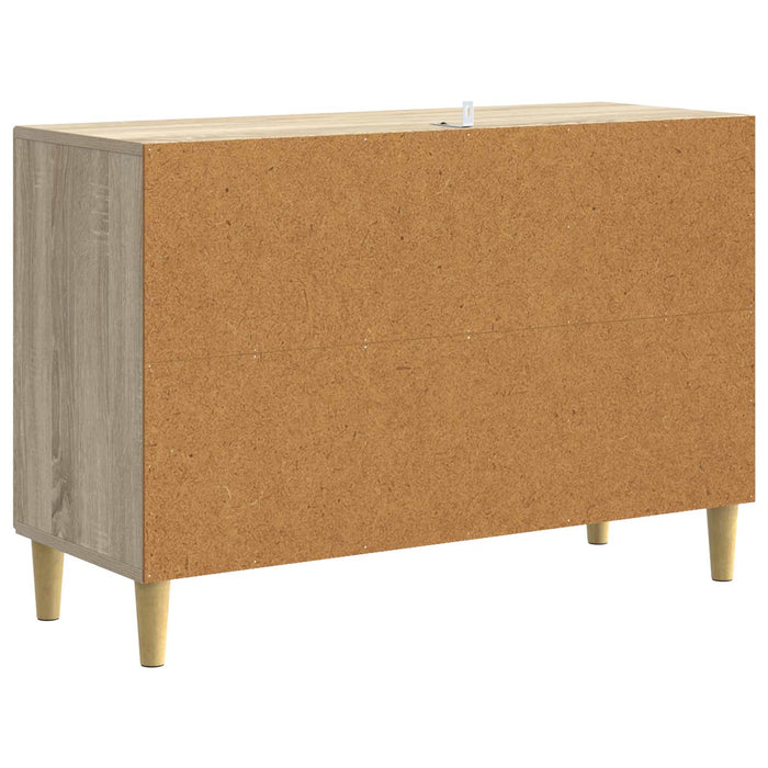 Bufet Stejar Sonoma 89 x 34,5 x 60 cm Lemn prelucrat - WALTI WALTI