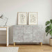 Bufet Gri Beton 89 x 34,5 x 60 cm Lemn prelucrat - WALTI WALTI