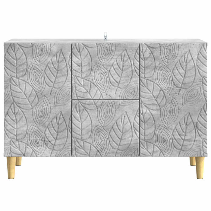 Bufet Gri Beton 89 x 34,5 x 60 cm Lemn prelucrat - WALTI WALTI