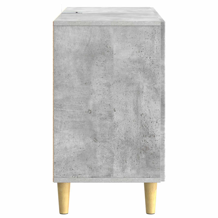 Bufet Gri Beton 89 x 34,5 x 60 cm Lemn prelucrat - WALTI WALTI